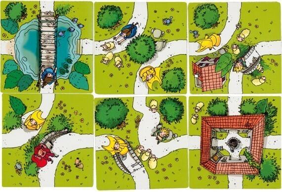 Mon Premier Carcassonne 2018 Tuiles