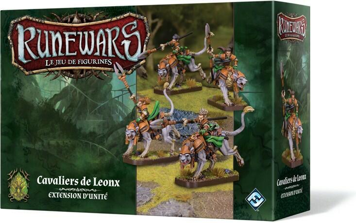 Runewars: Le Jeu de Figurines - Cavaliers de Leonx Cover 3d