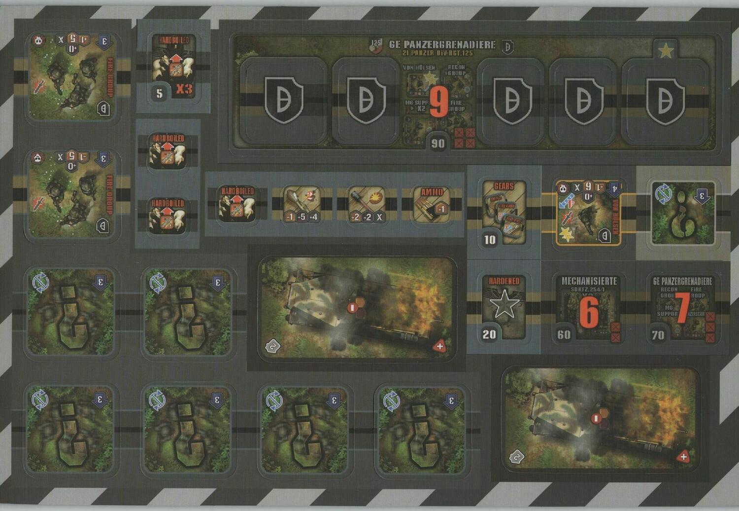 Heroes of Normandie: Reinforcement-GE 21eme PZ Back