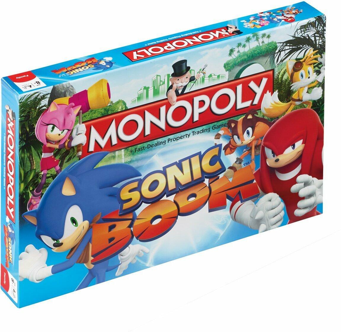 Monopoly: Sonic Boom Cover 3d