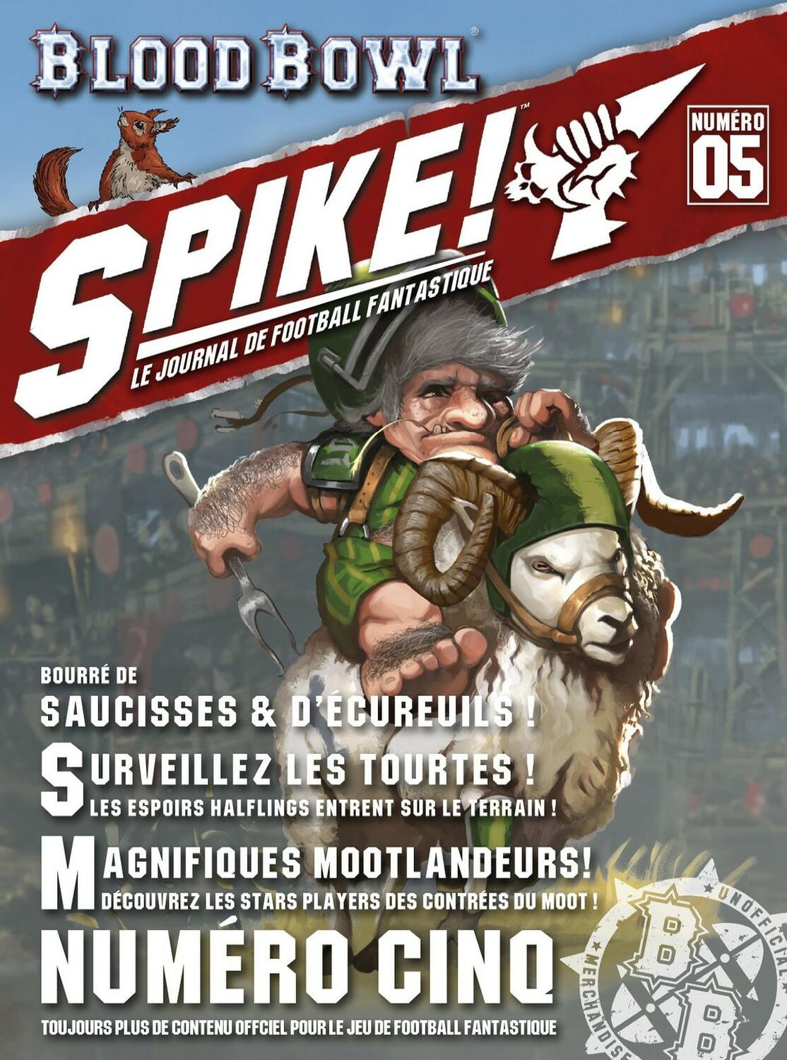 Blood Bowl: Le Jeu de Football Fantastique - Spike ! Numéro Cinq Cover