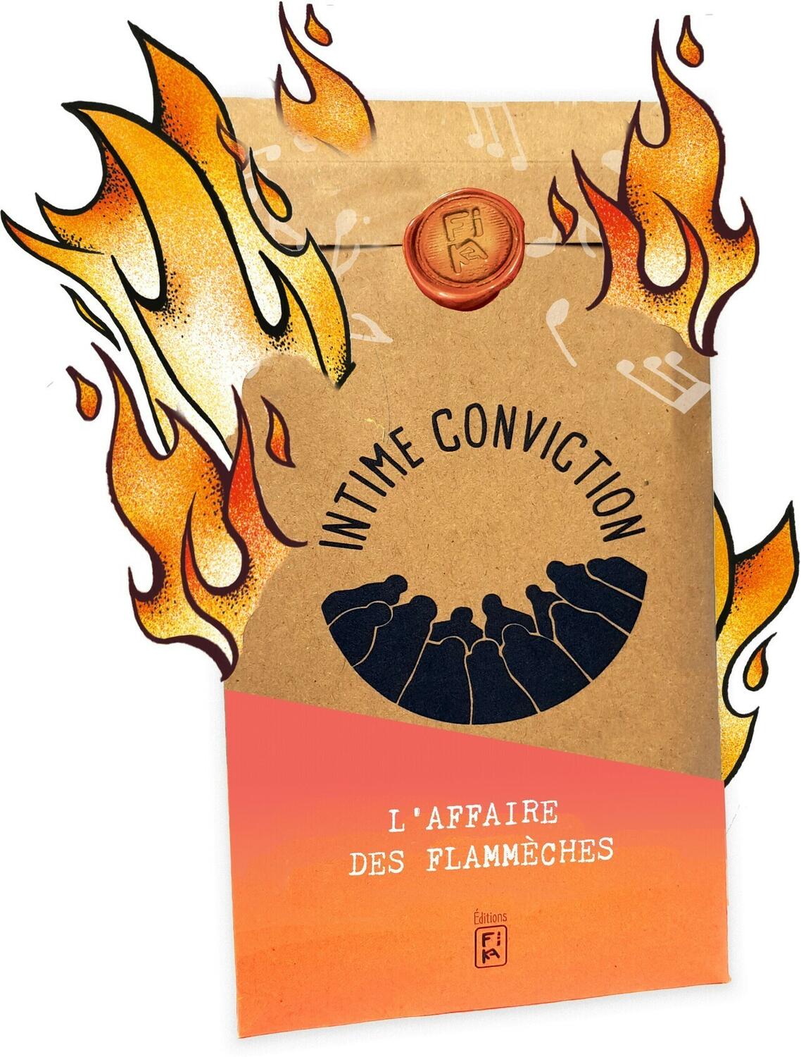 Intime Conviction n°6: L'Affaire des Flammèches Cover 3d