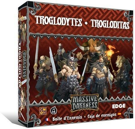 Massive Darkness: Boîte d’Ennemis - Troglodytes Cover 3d