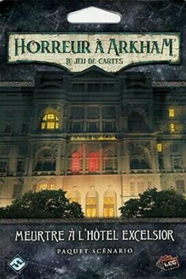 Horreur à Arkham: Le Jeu de Cartes - Meurtre à l’Hôtel Excelsior Cover