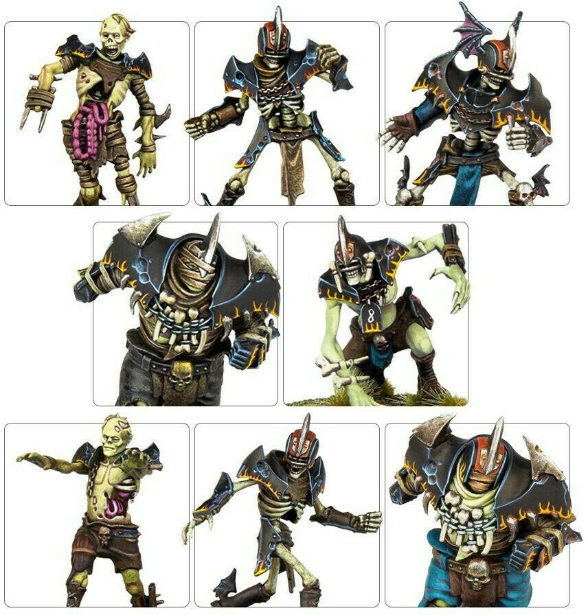 Blood Bowl: The Game of Fantasy Football - The Champions of Death Figurines