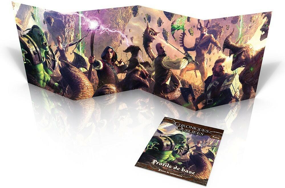Chroniques Oubliées: Fantasy - Profils de Base Eclate