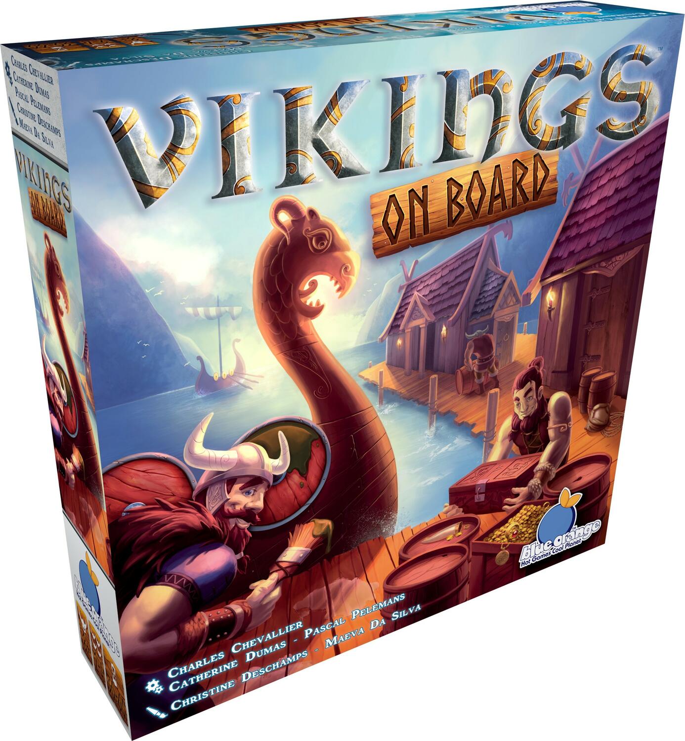 Vikings on Board Cover 3d