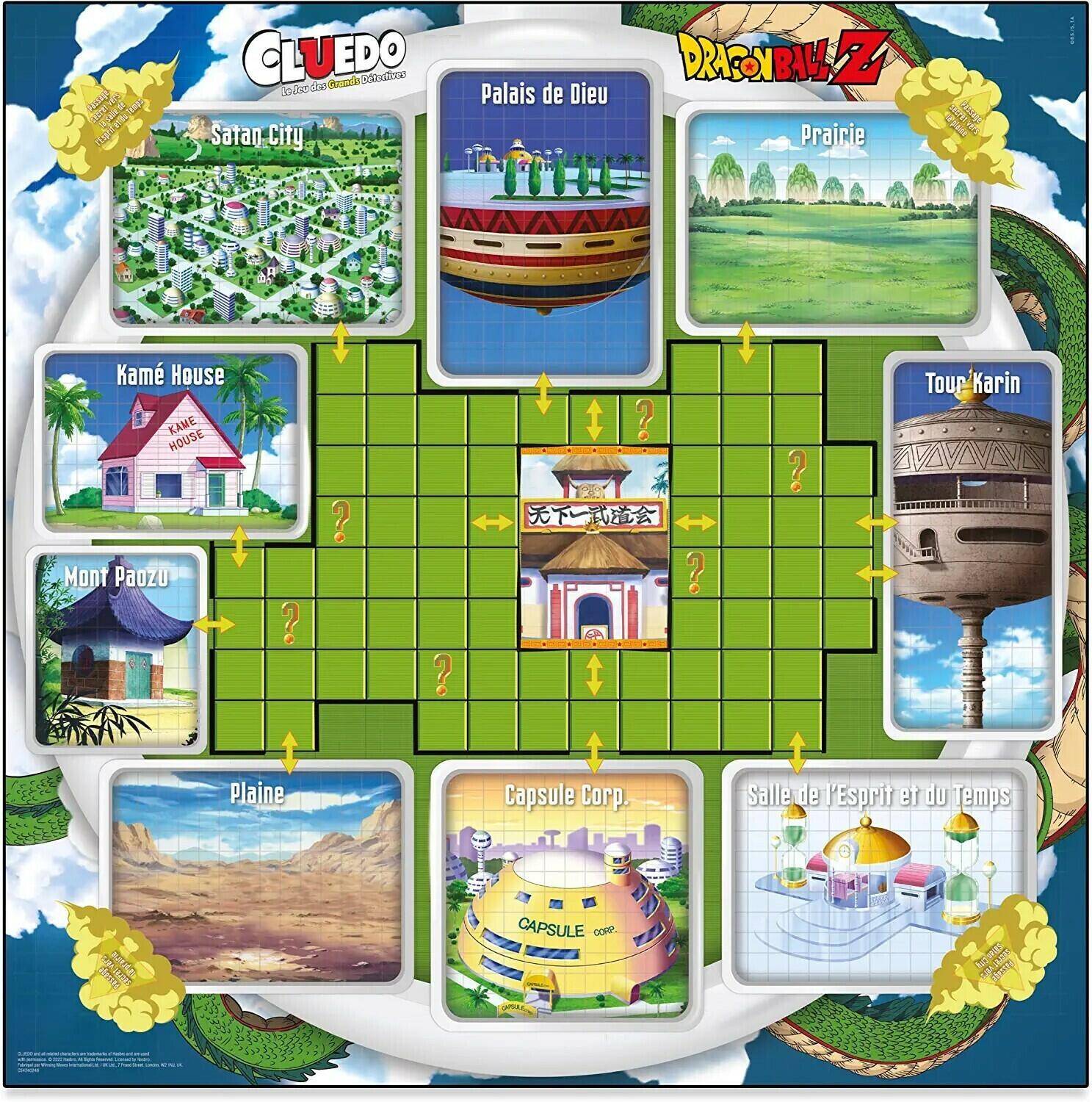 Cluedo: Dragon Ball Z Plateau