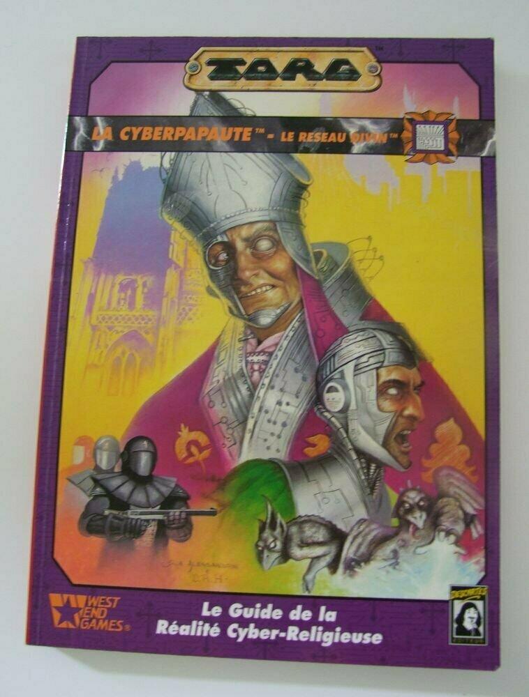 Torg: Le Guide de la Réalité Cyber-Religieuse - La Cyberpapauté - Le Réseau Divin Cover 3d