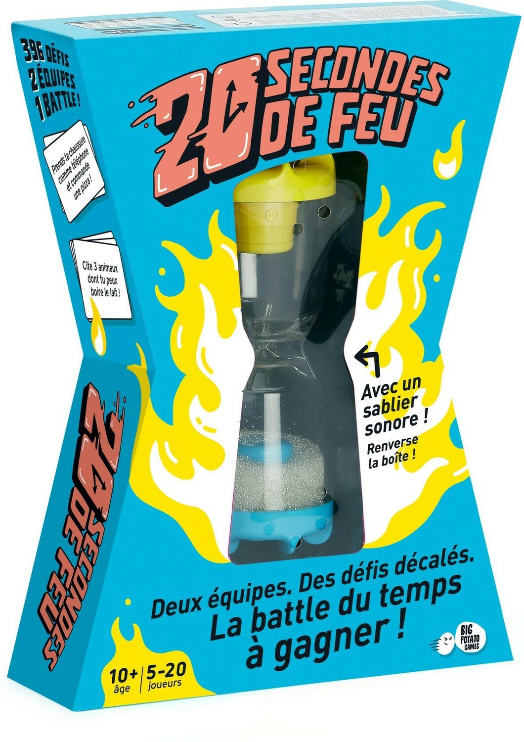 20 Secondes de Feu Cover 3d