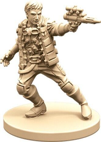 Star Wars: Assaut sur l'Empire - Contrebandier de l’Alliance Figurine