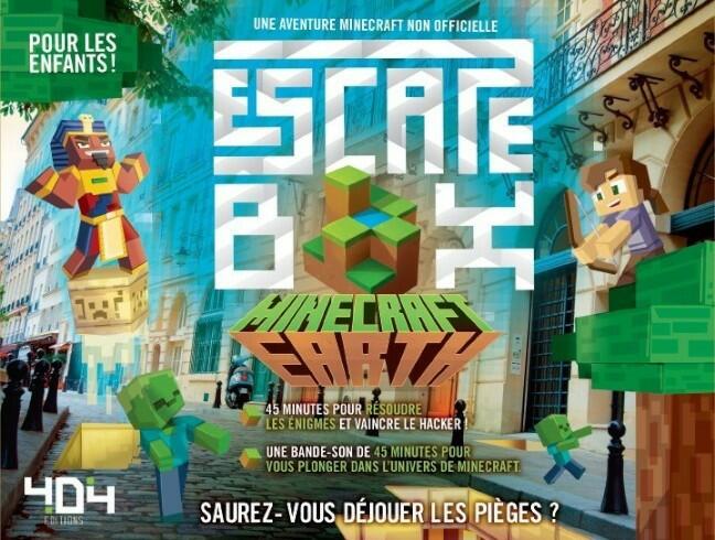 Escape Box: Minecraft Earth Cover