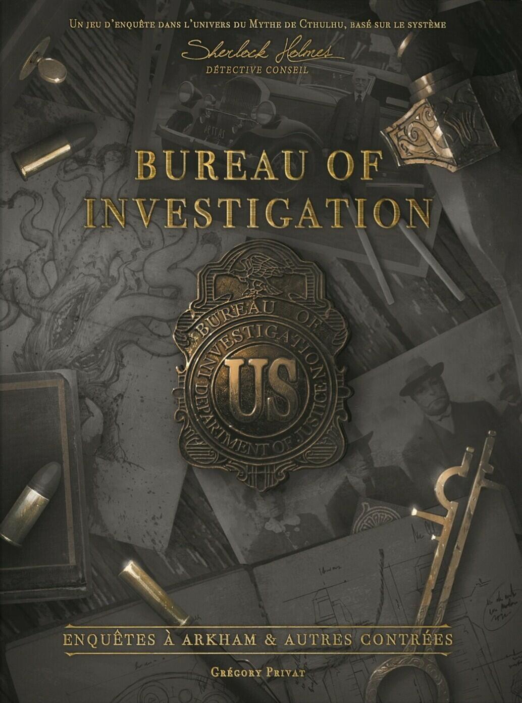 Sherlock Holmes: Détective Conseil - Bureau of Investigation Cover