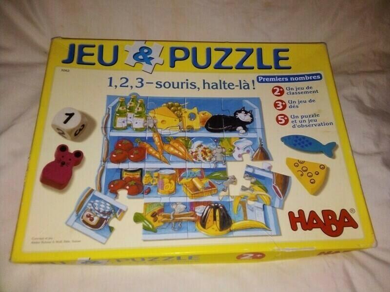 Jeu & Puzzle: 1, 2, 3 - Souris, Halte-là ! Cover 3d