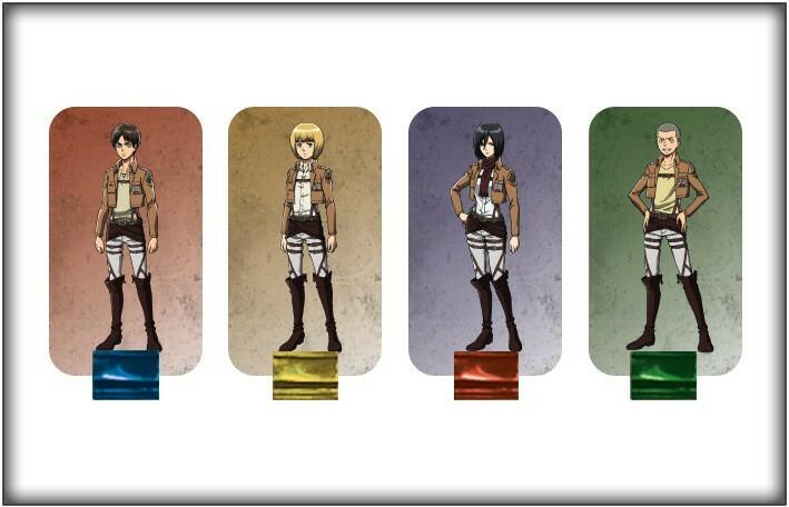 Attack on Titan: Le Dernier Rempart Personnages