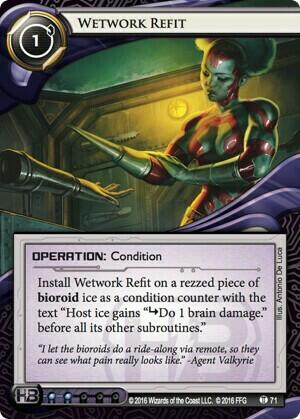 Android: Netrunner - Intervention Carte