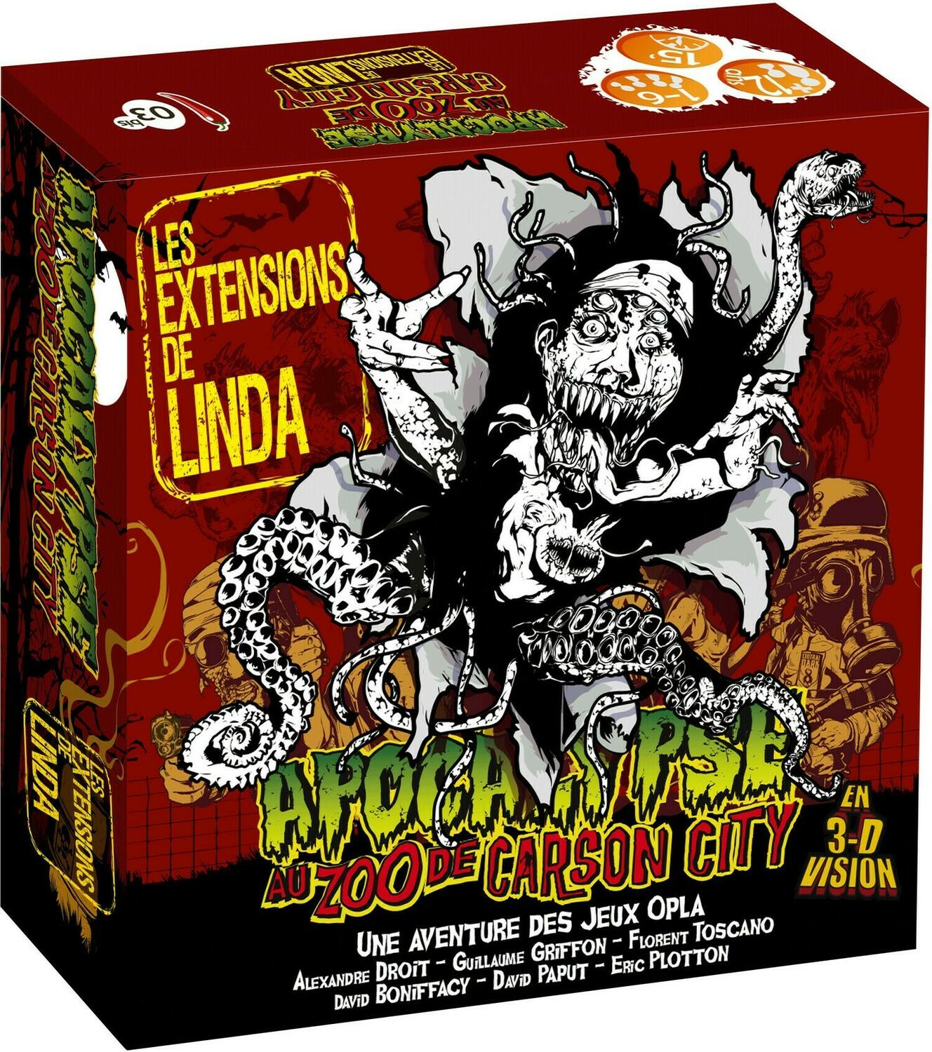 Apocalypse au Zoo de Carson City: Les Extensions de Linda Cover 3d