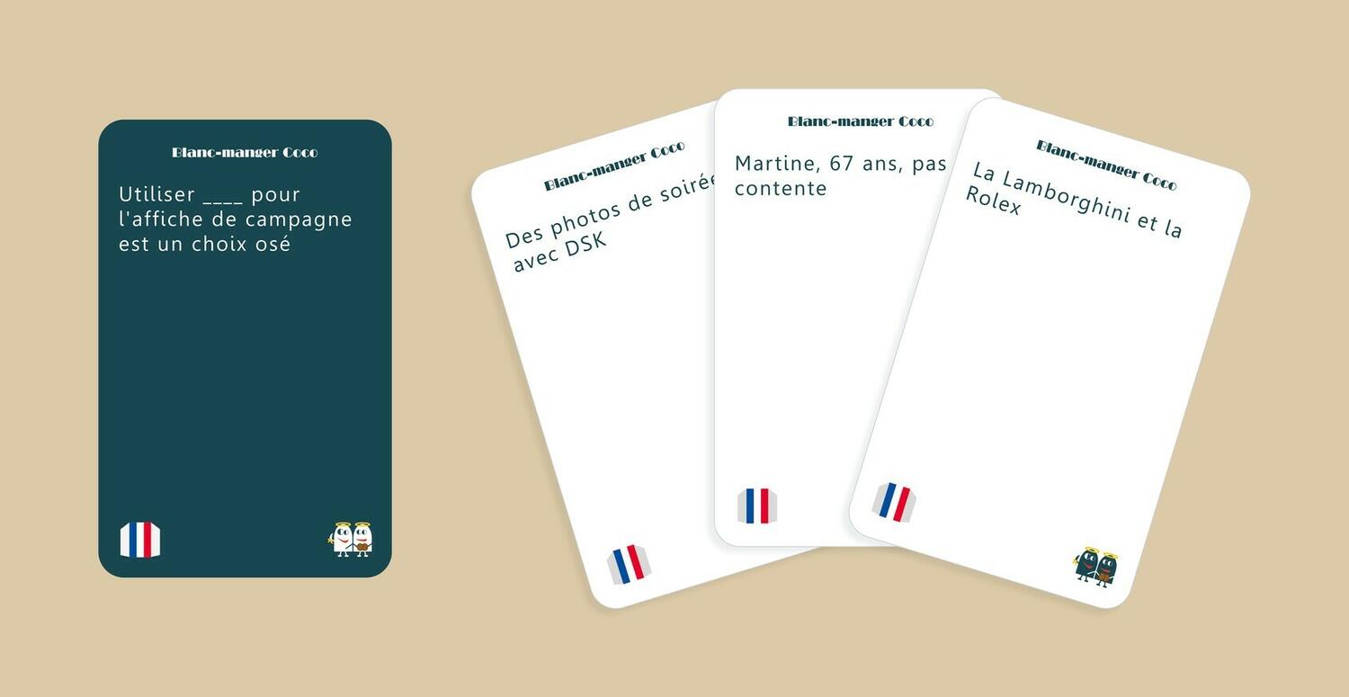 Blanc Manger Coco: Plein les Urnes Cartes