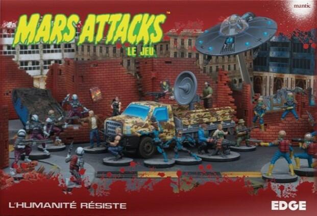 Mars Attacks: Le Jeu - L'Humanité Résiste Cover