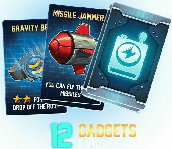 Jetpack Joyride Cartes