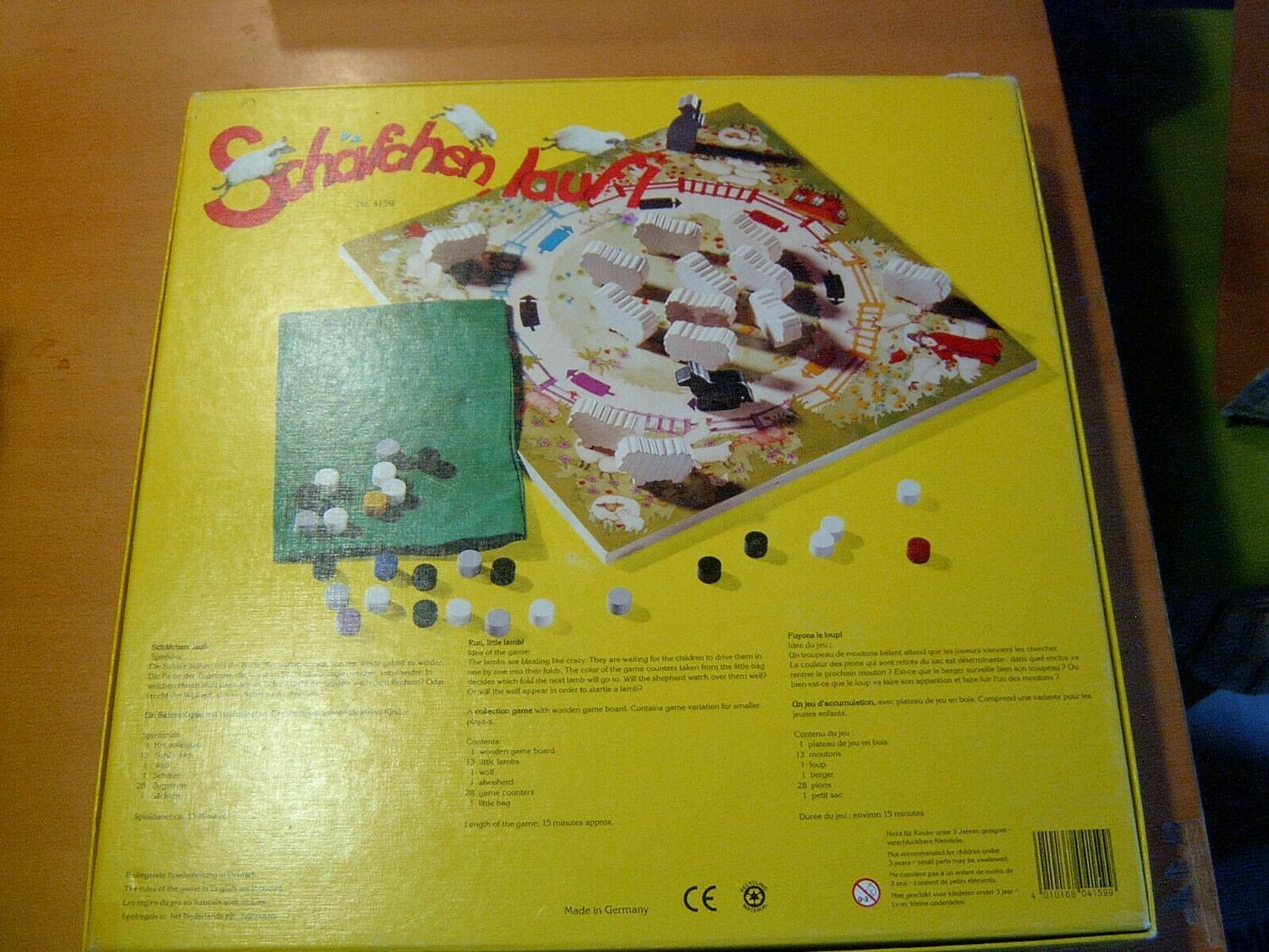 Schäfchen, Lauf! Back