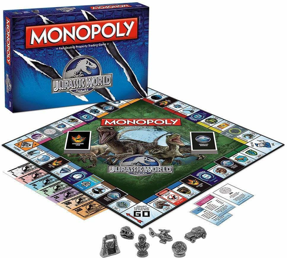 Monopoly: Jurassic World Eclate