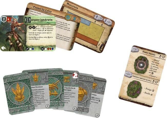 Runewars: Le Jeu de Figurines - Maegan Cyndewin Cartes