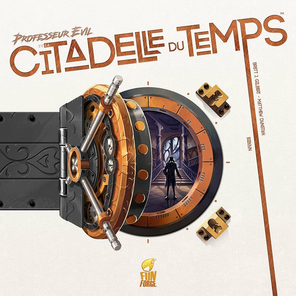 Professeur Evil et La Citadelle du Temps Cover