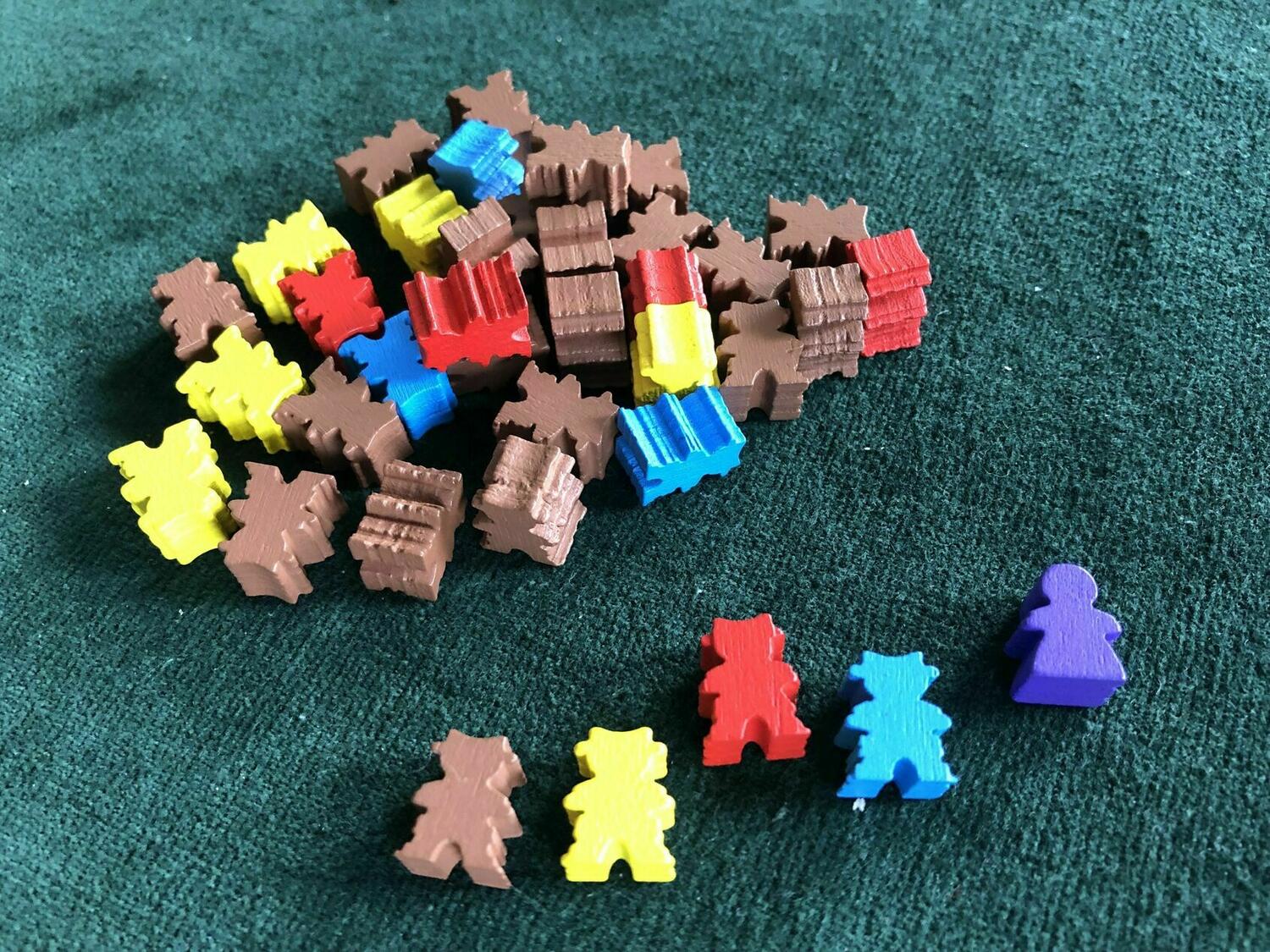 Pour une Poignée de Meeples Meeples