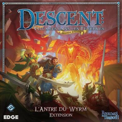 Descent: Voyages Dans les Ténèbres (Seconde Édition) - L'Antre du Wyrm Cover