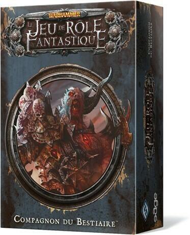 Warhammer: Le Jeu de Rôle Fantastique - Compagnon du Bestiaire Cover 3d