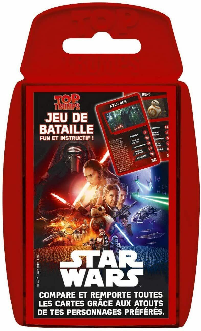Top Trumps: Jeu de Bataille - Star Wars Cover 3d