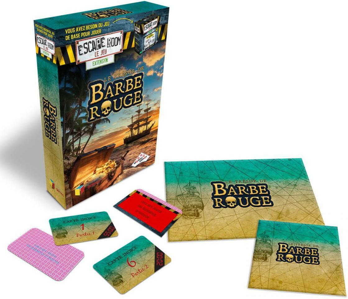 Escape Room: Le Jeu - Le Trésor de Barbe Rouge Eclate