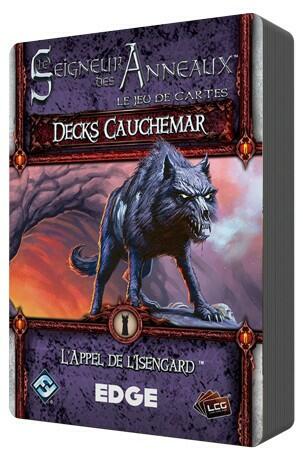 Le Seigneur des Anneaux: Le Jeu de Cartes - Deck Cauchemar - L’Appel de l’Isengard Cover 3d