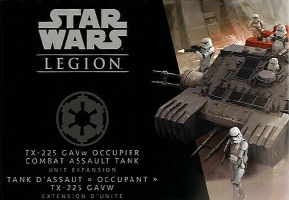Star Wars: Légion - Tank d'Assaut « Occupant » TX-225 GAVw Cover