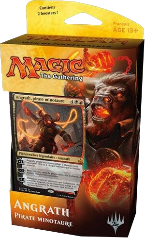 Magic: The Gathering - Les Combattants d'Ixalan - Angrath Cover
