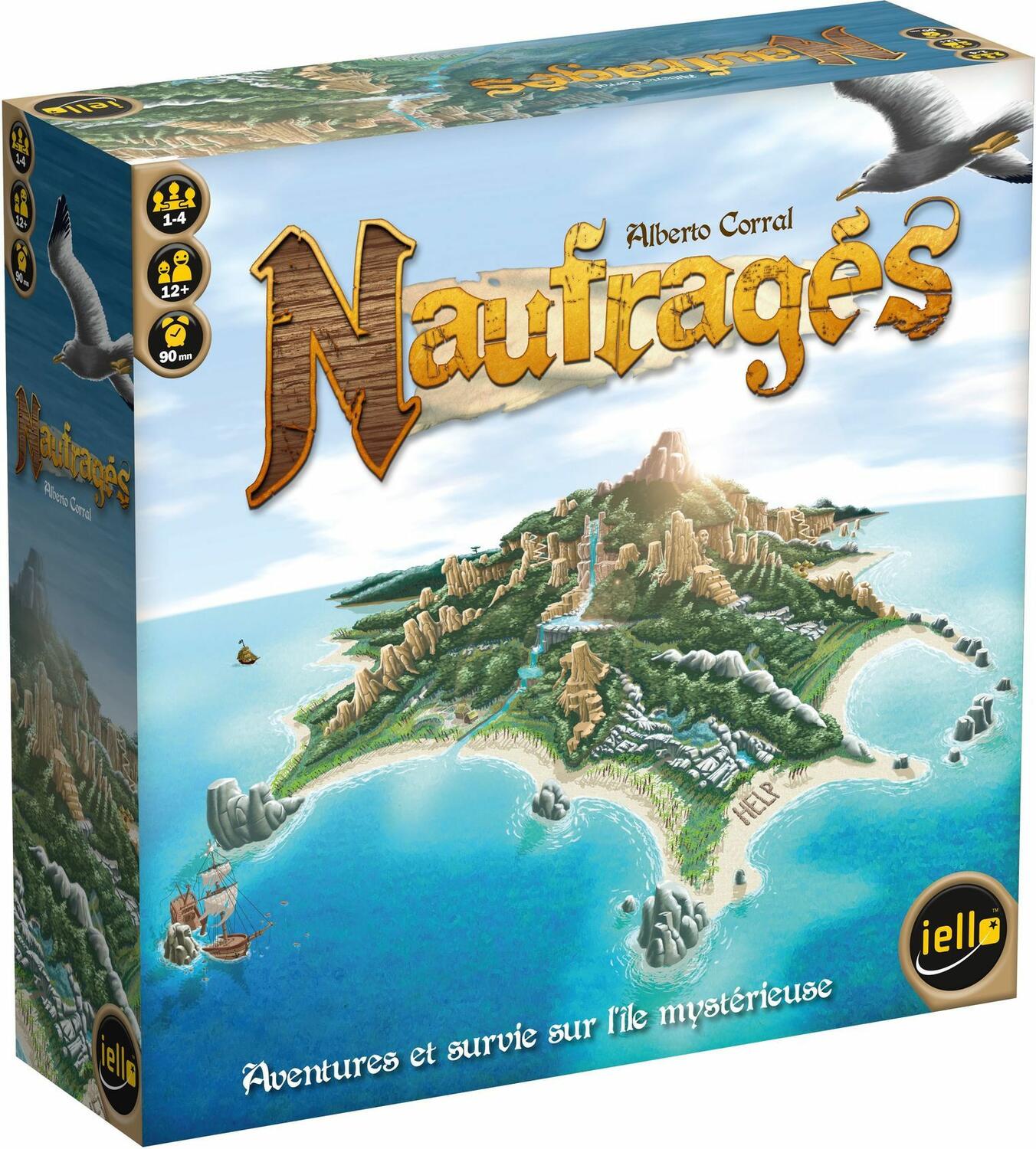 Naufragés Cover 3d