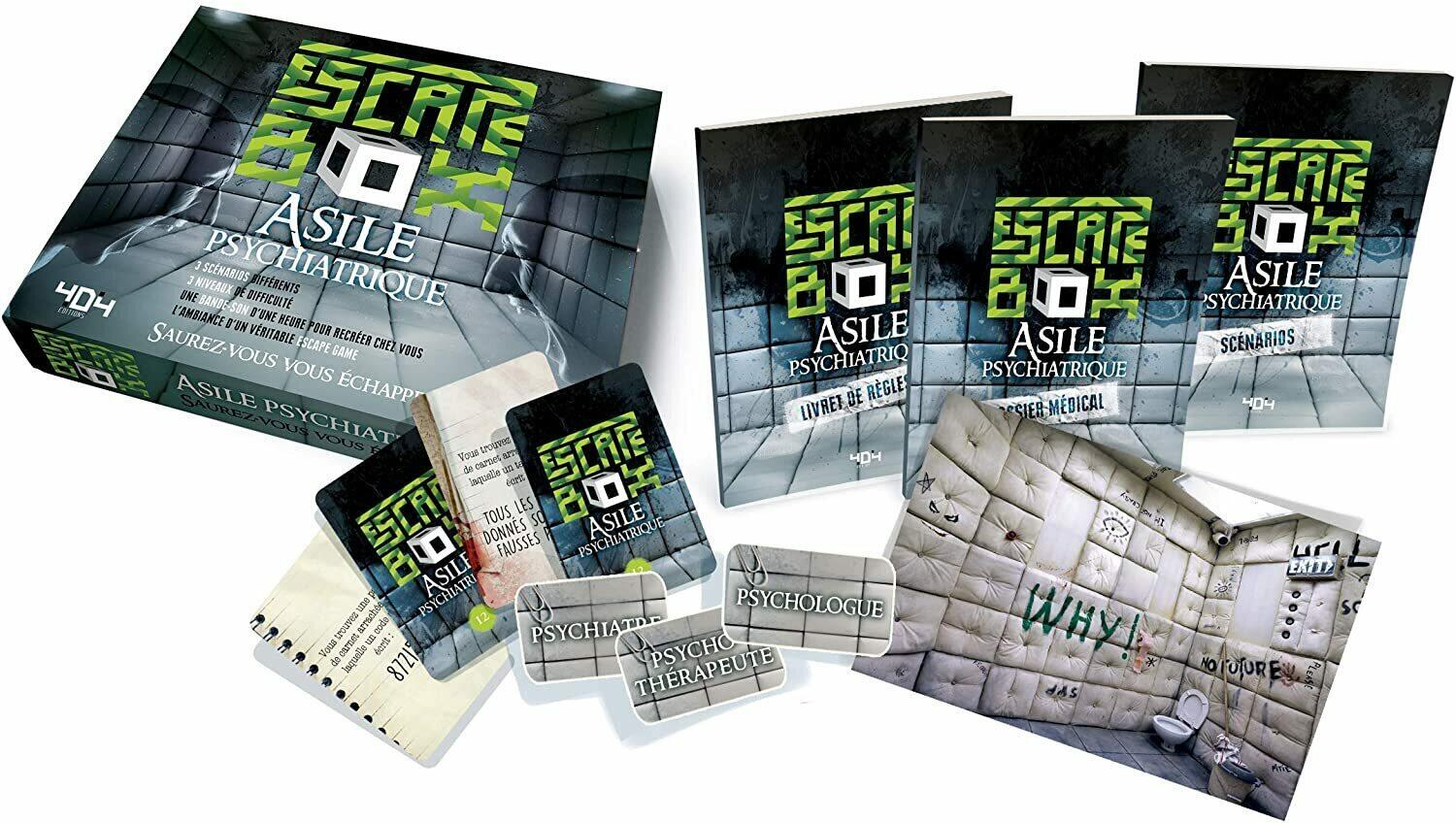 Escape Box: Asile Psychiatrique Eclate