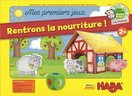 Mes Premiers Jeux: Rentrons la Nourriture ! Cover