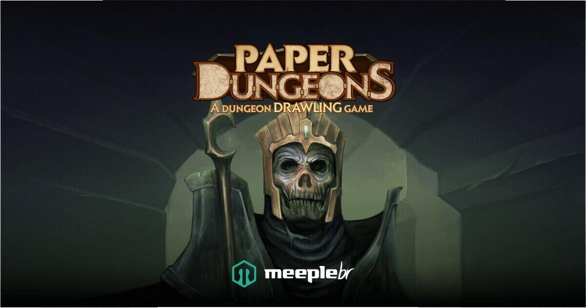 Paper Dungeons: Une Mine d'Aventures ! Artwork