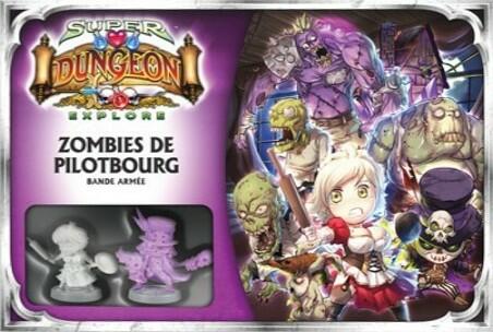 Super Dungeon Explore: Bandes Armées - Zombies de Pilotbourg Cover