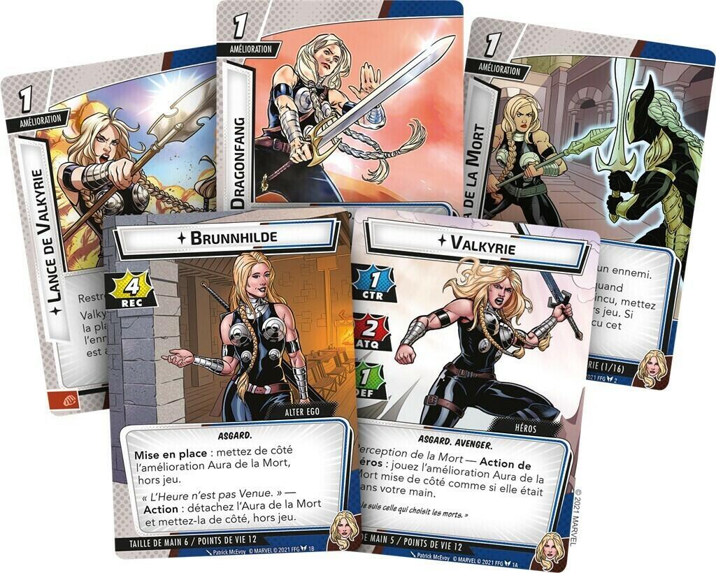 Marvel Champions: Le Jeu de Cartes - Valkyrie Cartes