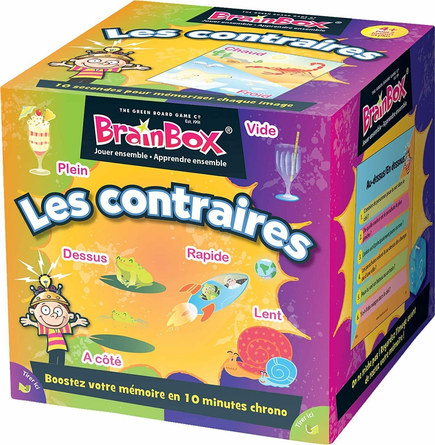 BrainBox: Les Contraires Cover 3d