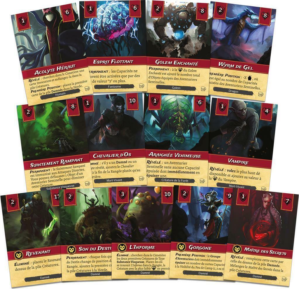 Set a Watch: Mercenaires Cartes