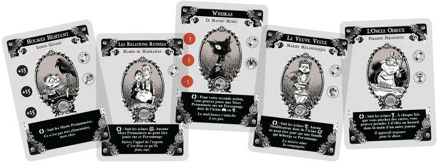 Gloom: Invités Indésirables Cartes