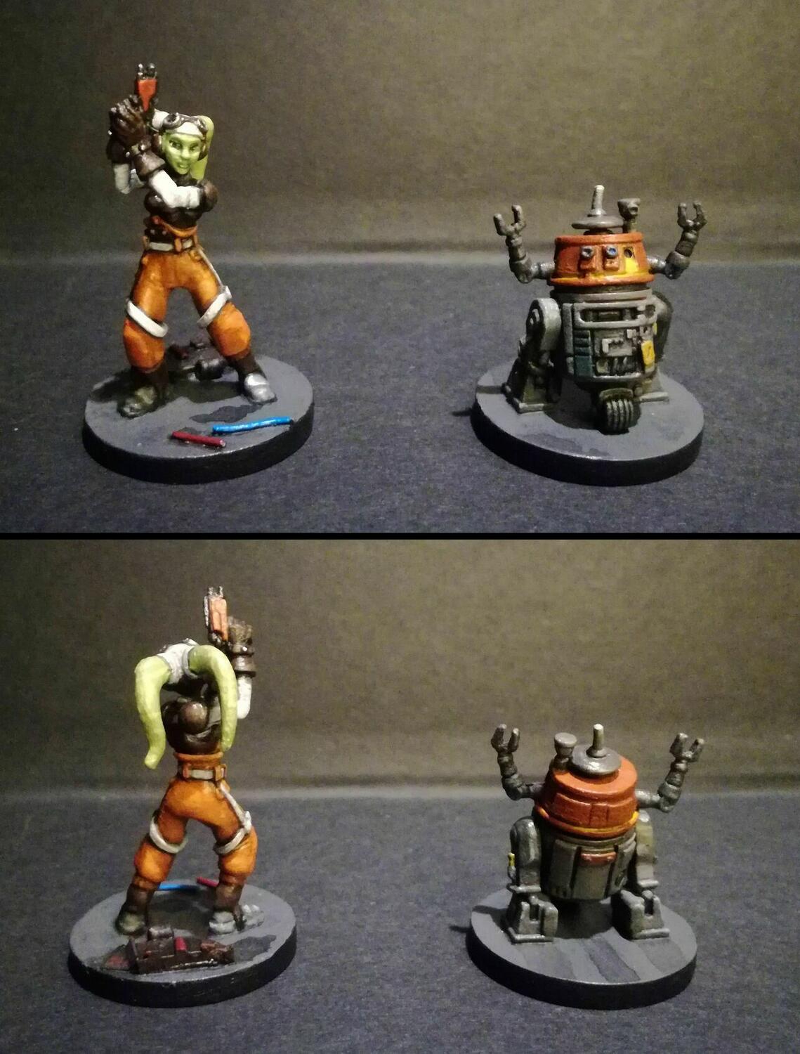 Star Wars: Assaut sur l'Empire - Hera Syndulla et C1-10P Figurines