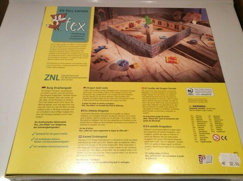 Burg Drachengold Back 3d