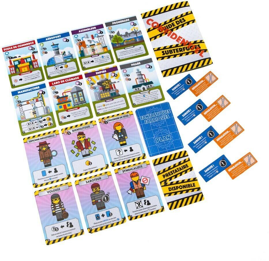 Fantastiques Fabriques: Subterfuge Eclate