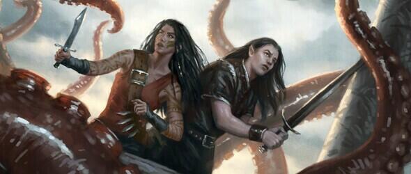 Le Seigneur des Anneaux: Le Jeu de Cartes - La Chose des Profondeurs Artwork