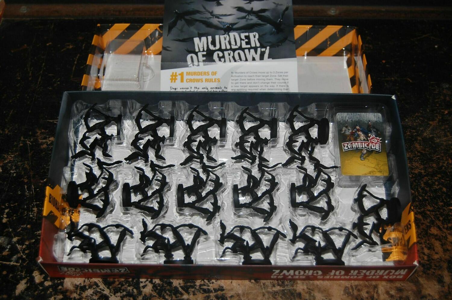 Zombicide: Box of Zombies Set #8 - Murder of Crowz Contenu